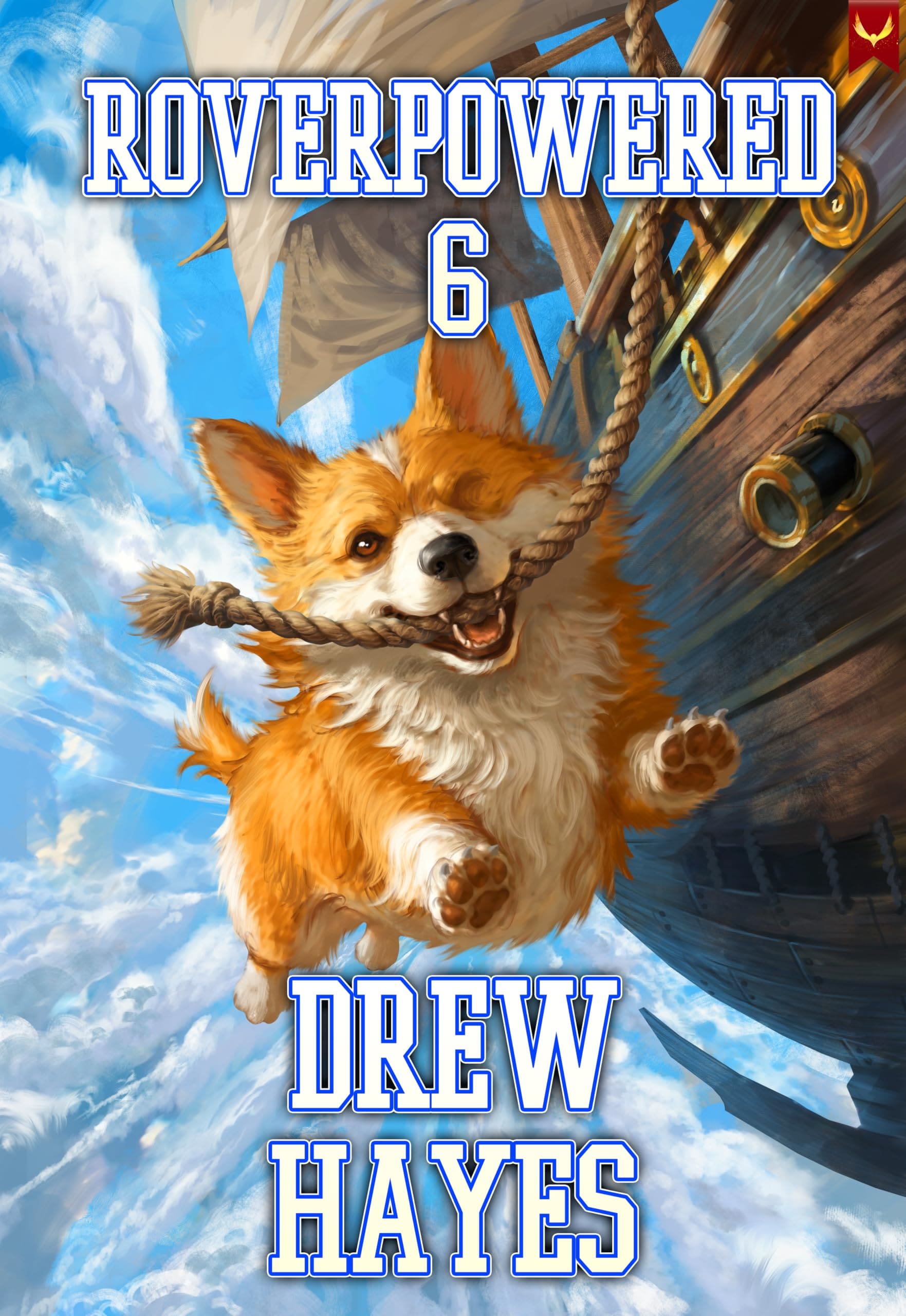 Roverpowered 6 by Drew Hayes book cover